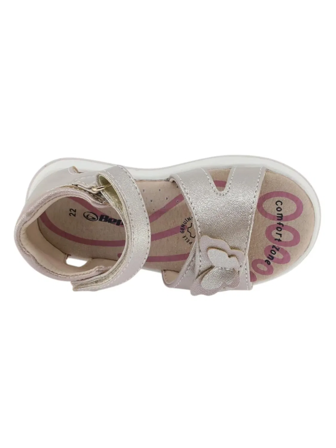 Сандалии Beppi Casual Sandal золотого цвета — фото 3