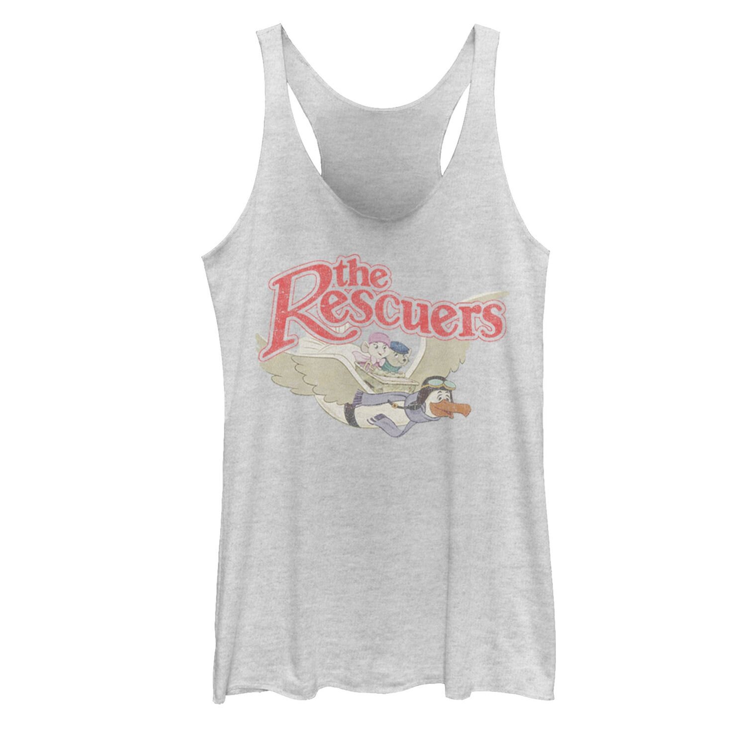 

Детская майка Disney's The Rescuers Flying с потертым классическим логотипом Licensed Character