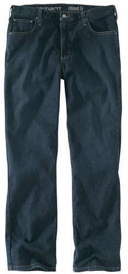 

Брюки Carhartt Rugged Flex Relaxed Straight Jeans, темно-синий