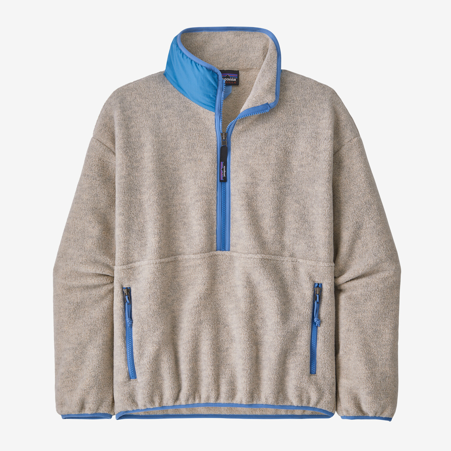 

Женский флис Synchilla Сумчатый Patagonia, цвет Oatmeal Heather w/Blue Bird
