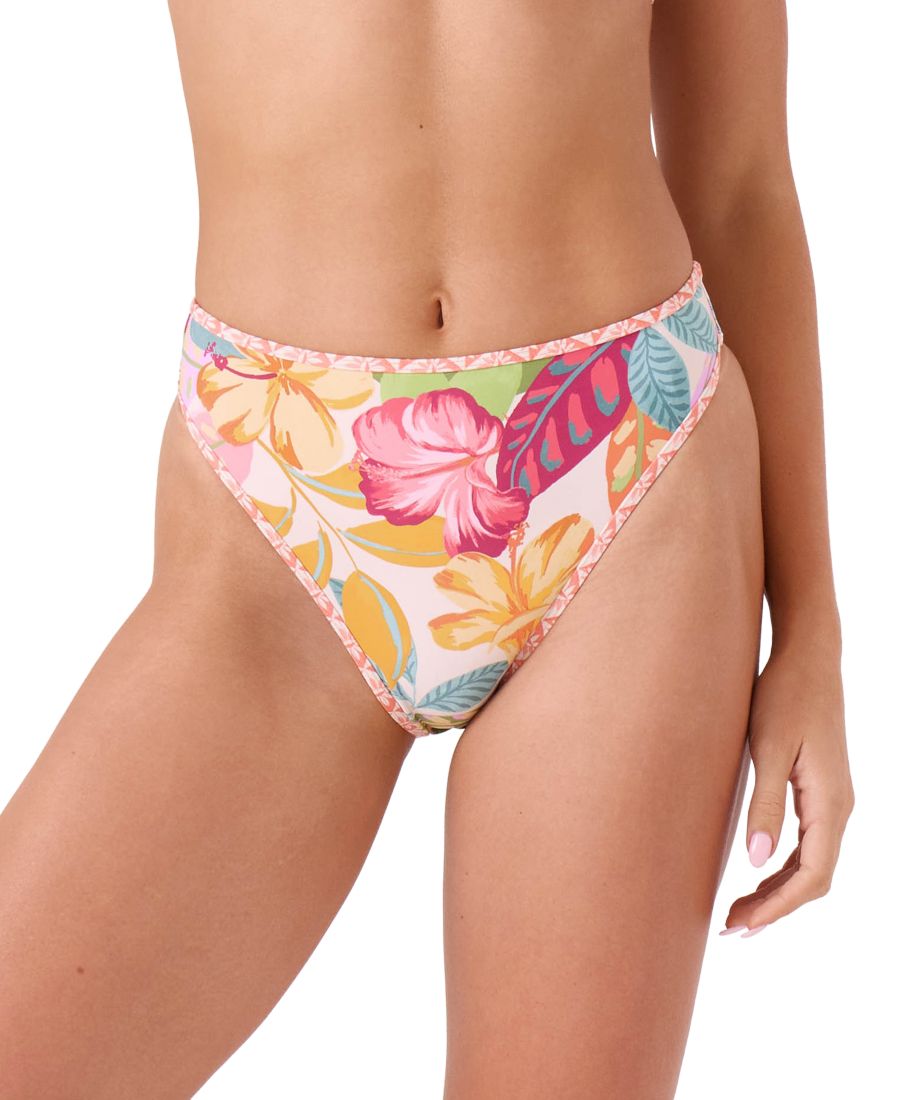 

Трусики от бикини Juniors' Hot Tropics Soul Searcher с высоким вырезом Roxy, Tropic Multi