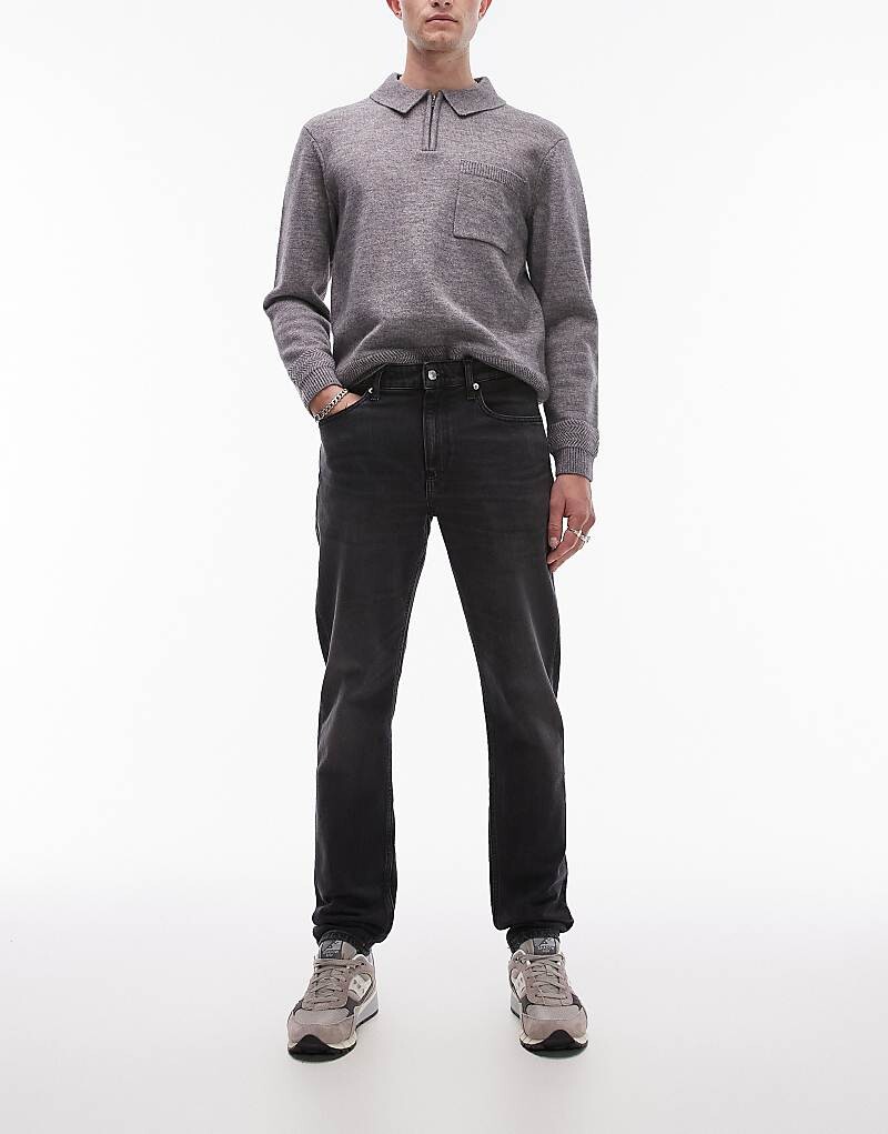 

Calvin Klein Jeans – зауженные джинсы черного цвета