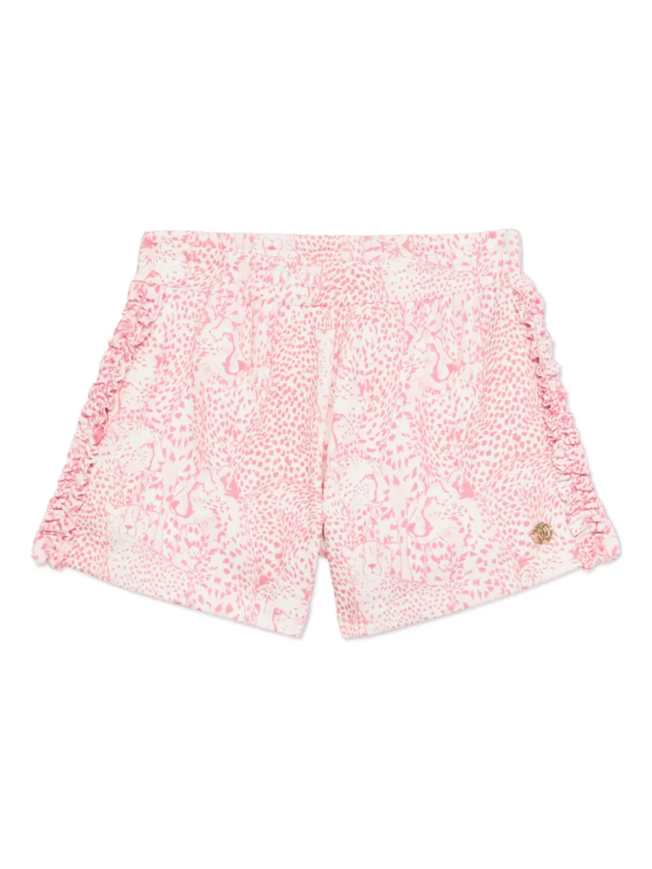 

Шорты Roberto Cavalli Junior с леопардовым принтом, розовый