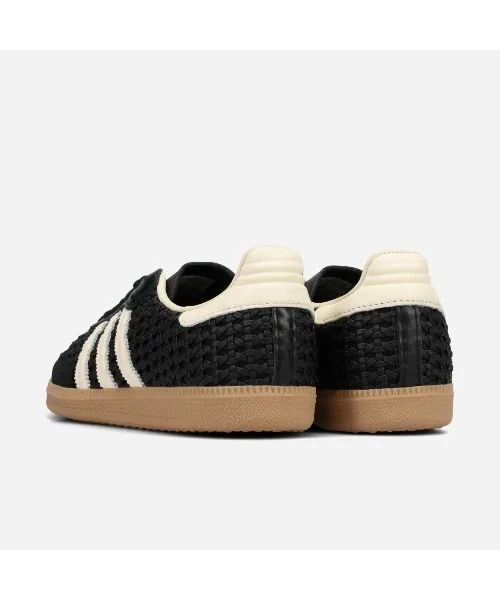 Унисекс кроссовки adidas Samba OG HQ9282 чёрные — фото 3