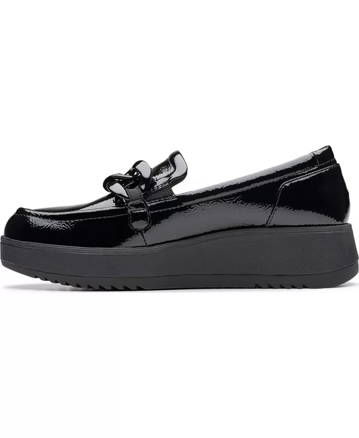Коллекция Zylah May Лоферы на низком каблуке Clarks, мультиколор — фото 3