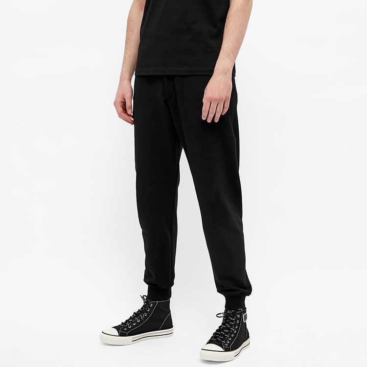 Alexander McQueen Трикотажные спортивные брюки мужские черные — фото 4
