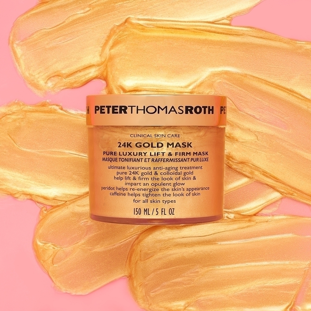 Маска для лица Peter Thomas Roth — С -каратным золотом, роскошная укрепляющая с укрепляющим эффектом, 150 мл — фото 2