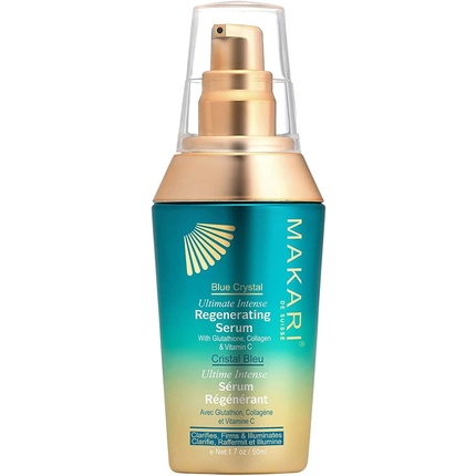 

Blue Crystal Regenerating Serum 1.7oz - Осветляющая и придающая сияние Makari
