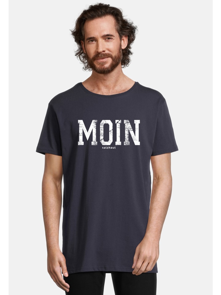 

Рубашка DIEK - MOIN PRINT темно-синего цвета Salzhaut