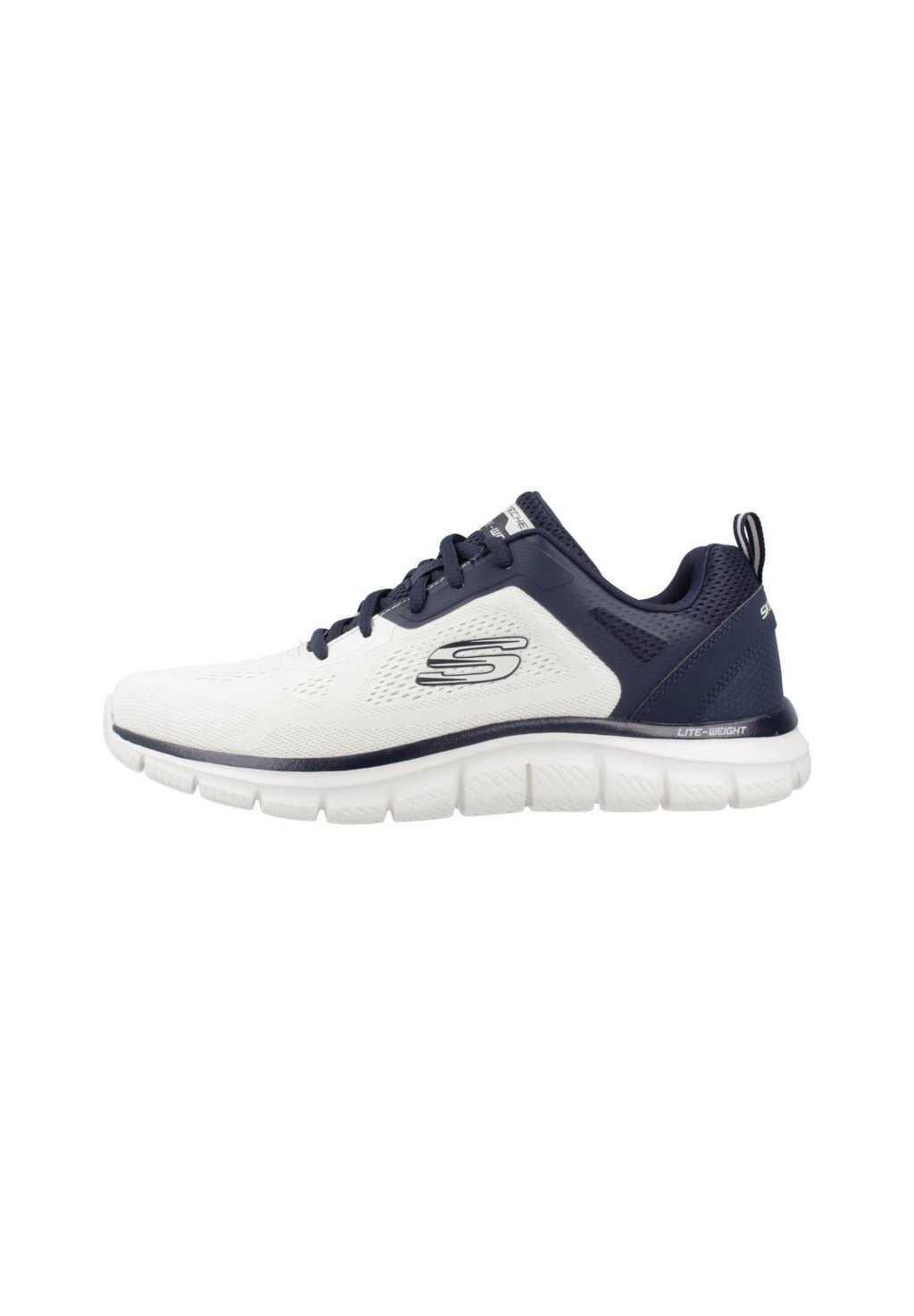 

Низкие кроссовки Flex Advantage 5.0 Skechers Sport, цвет off white engineered mesh/pu/navy trim, Серый, Низкие кроссовки Flex Advantage 5.0 Skechers Sport, цвет off white engineered mesh/pu/navy trim