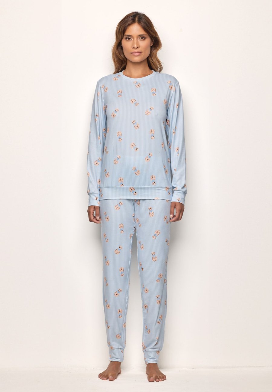 

Пижамный комплект Yamamay CUTENESS SET, Turquoise With Print/Turquoise