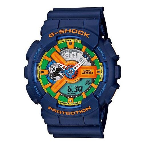 

Часы CASIO G-Shock Analog-Digital 'Blue', синий