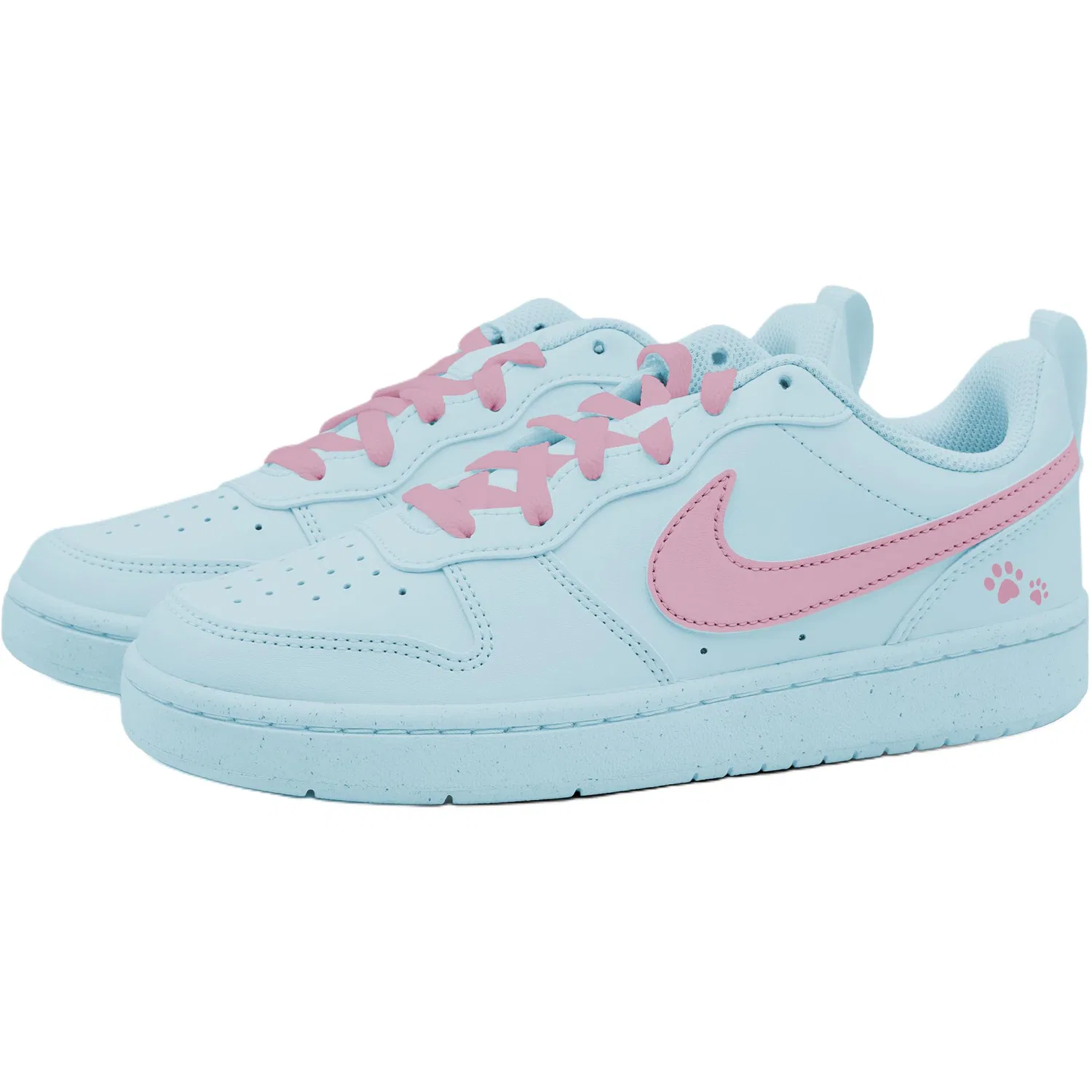Кроссовки для скейтбординга Court Borough Kids Nike, Blue — фото 4