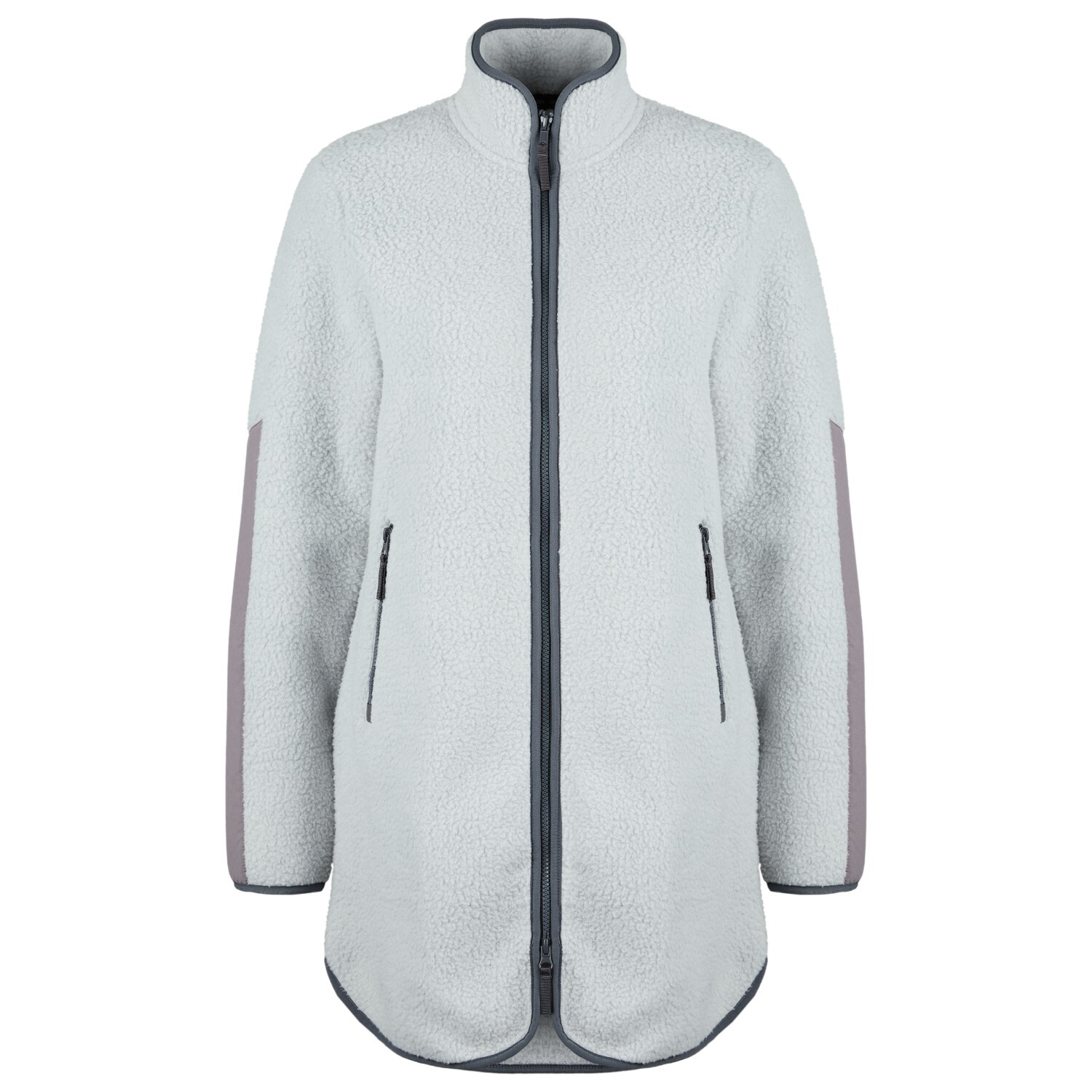 

Флисовая жилетка Stoic Women's NorrvikSt Pile Fleece Long, цвет Light Grey/Shark Grey