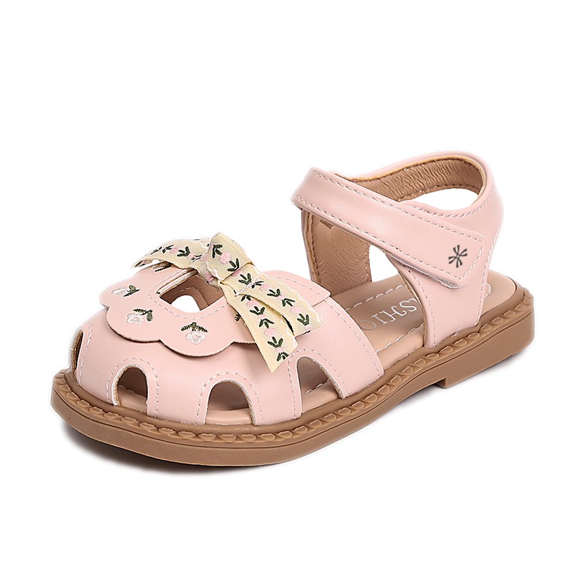 

Детские сандалии с нескользящей подошвой YUZHAOLIN, розовый