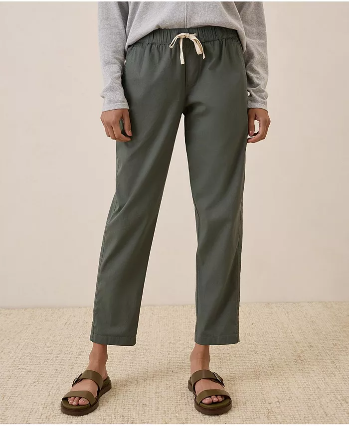 

Женские повседневные брюки из органического хлопка Twill Pact, серый