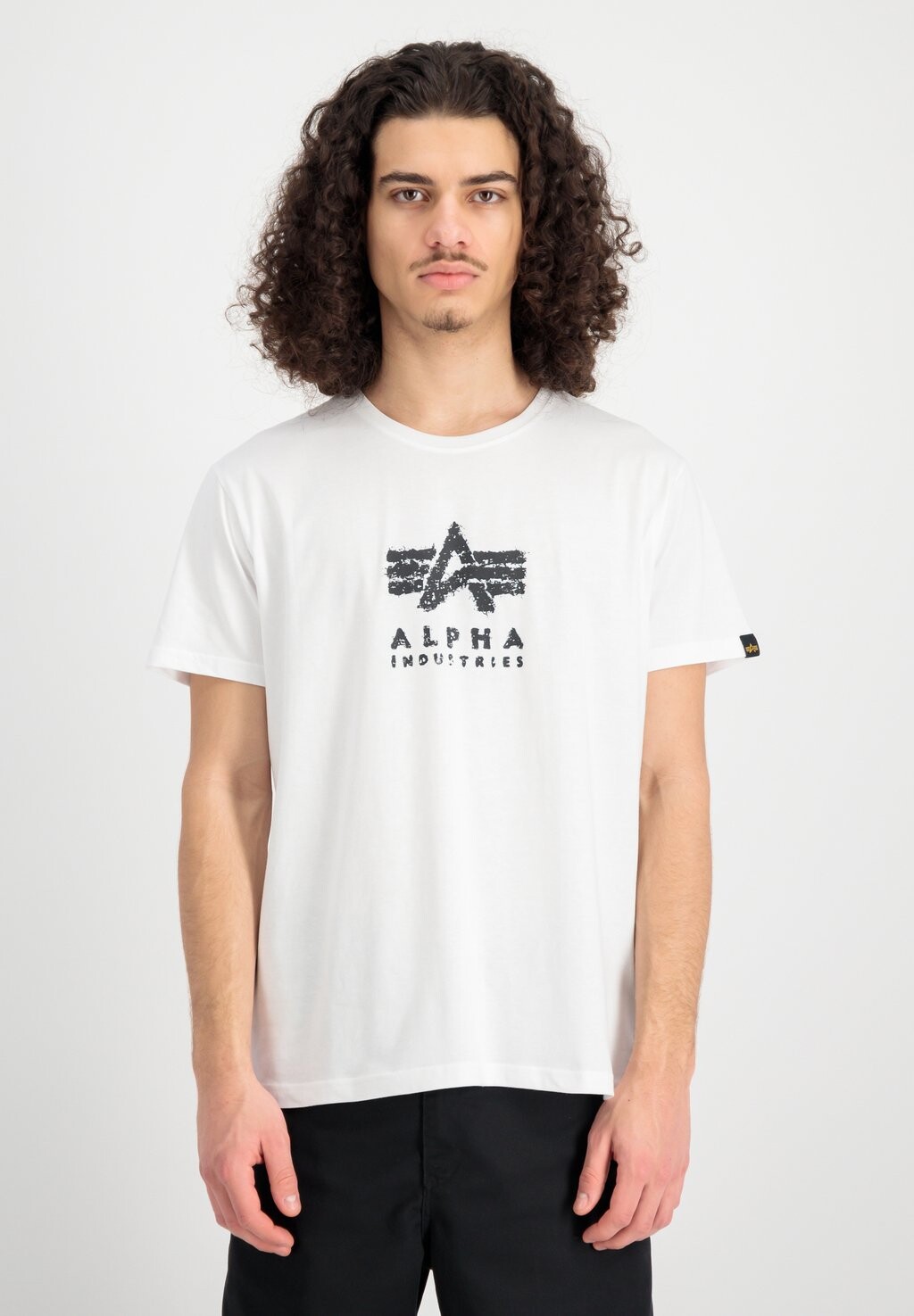 

Футболка с принтом GRUNGE Alpha Industries, цвет white
