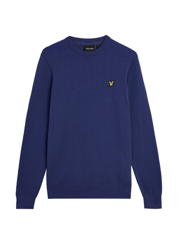 

Вязаный свитер Lyle & Scott, цвет tiefes indigo