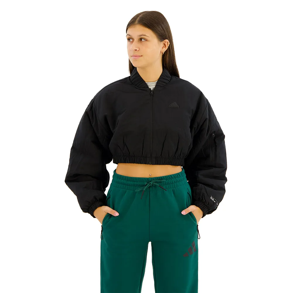 

Куртка adidas City Escape Padded bomber, черный