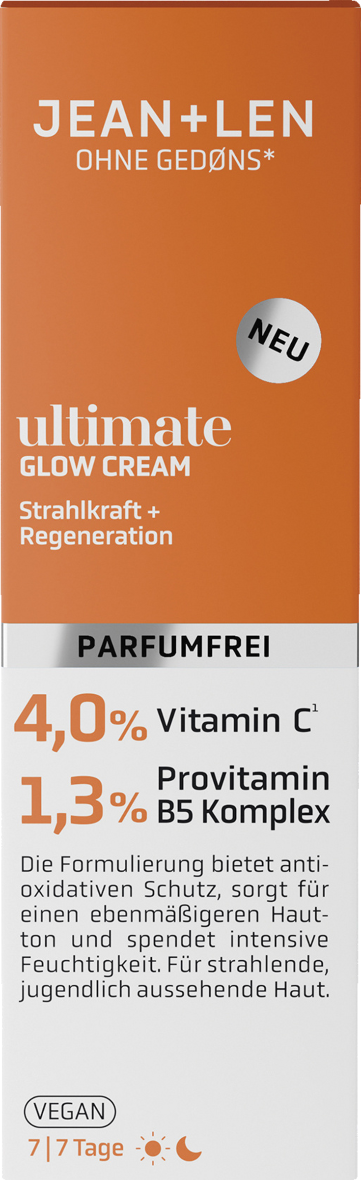 

Дневной крем Jean&Len Ultimate Glow Cream