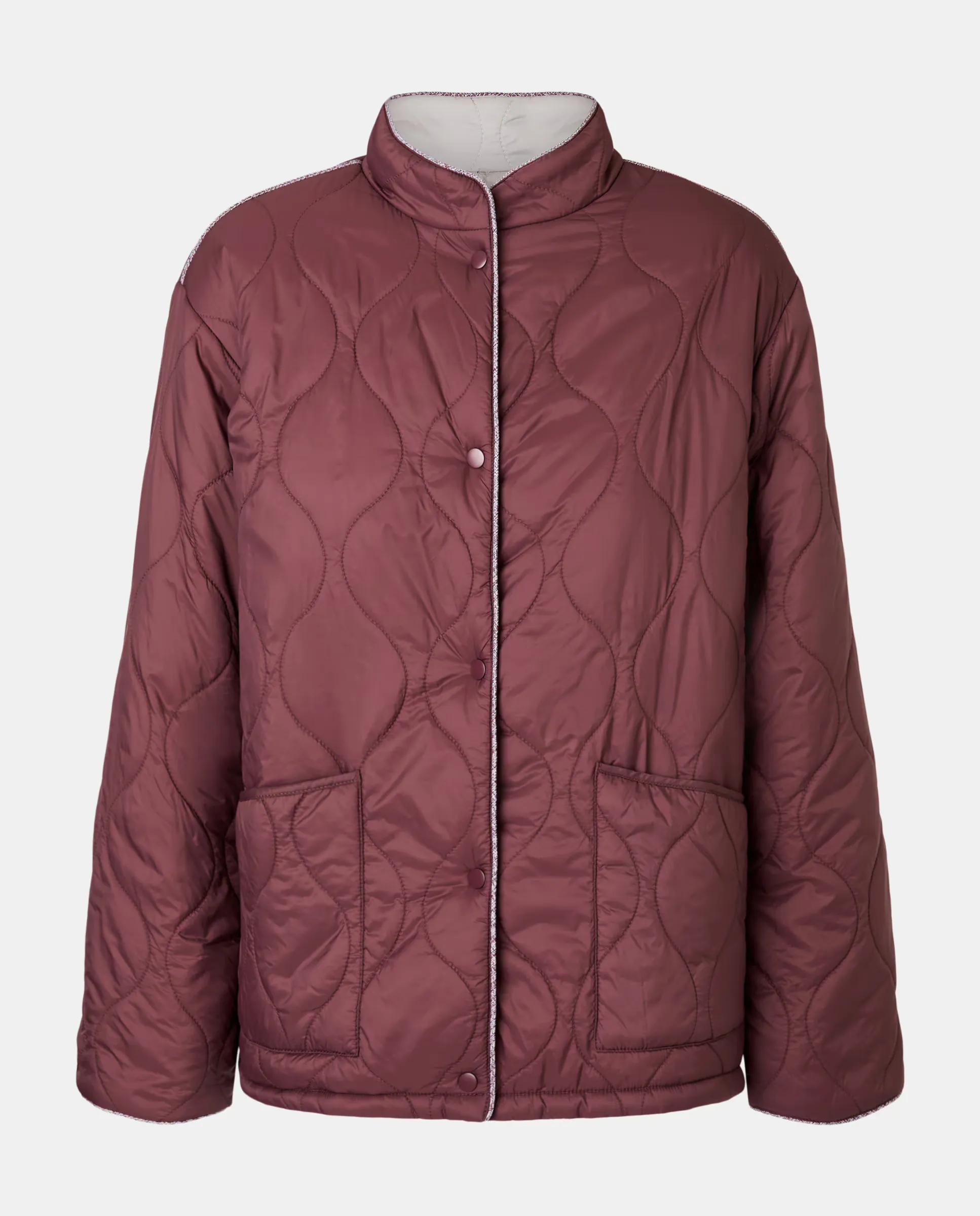 

Женская парка Lisa наизнанку Southern Cotton, темно-фиолетовый