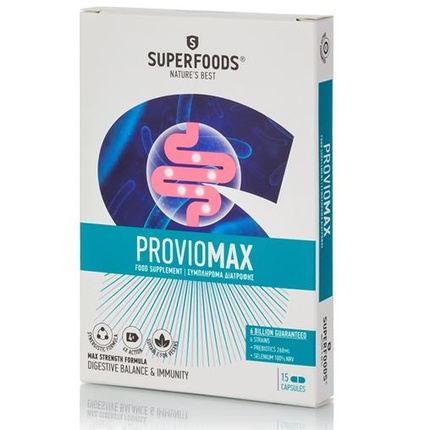 

Пробиотическая пищевая добавка Proviomax, 15 капсул Superfoods