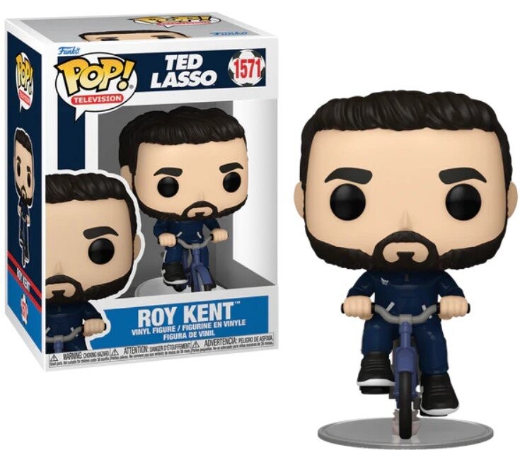 

Funko POP! ted lasso tv 1571 рой кент на велосипеде