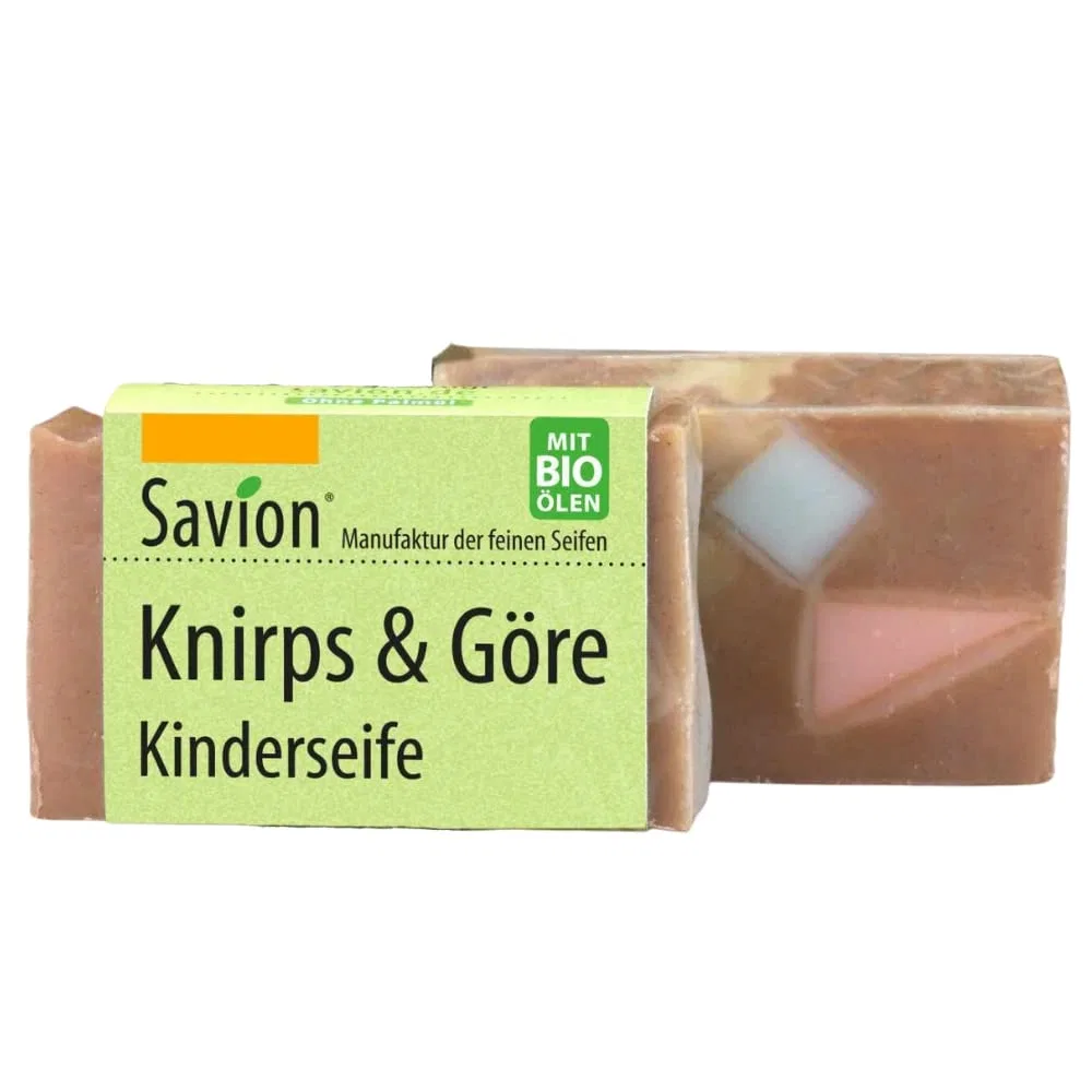 Детское мыло Savion Knirps and Brat с маслом ши и пчелиным воском Savion