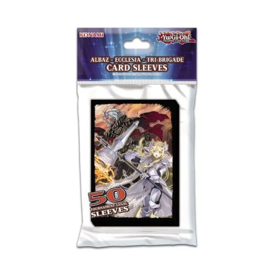 

Албаз, Экклесия, Обложки для карточек Трибригады (50), Card Sleeves (Konami)