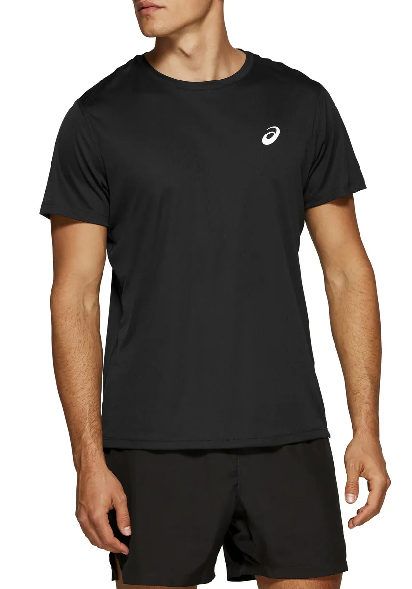 

Футболка для бега Asics "CORE SHORT SLEEVE TOP", черный