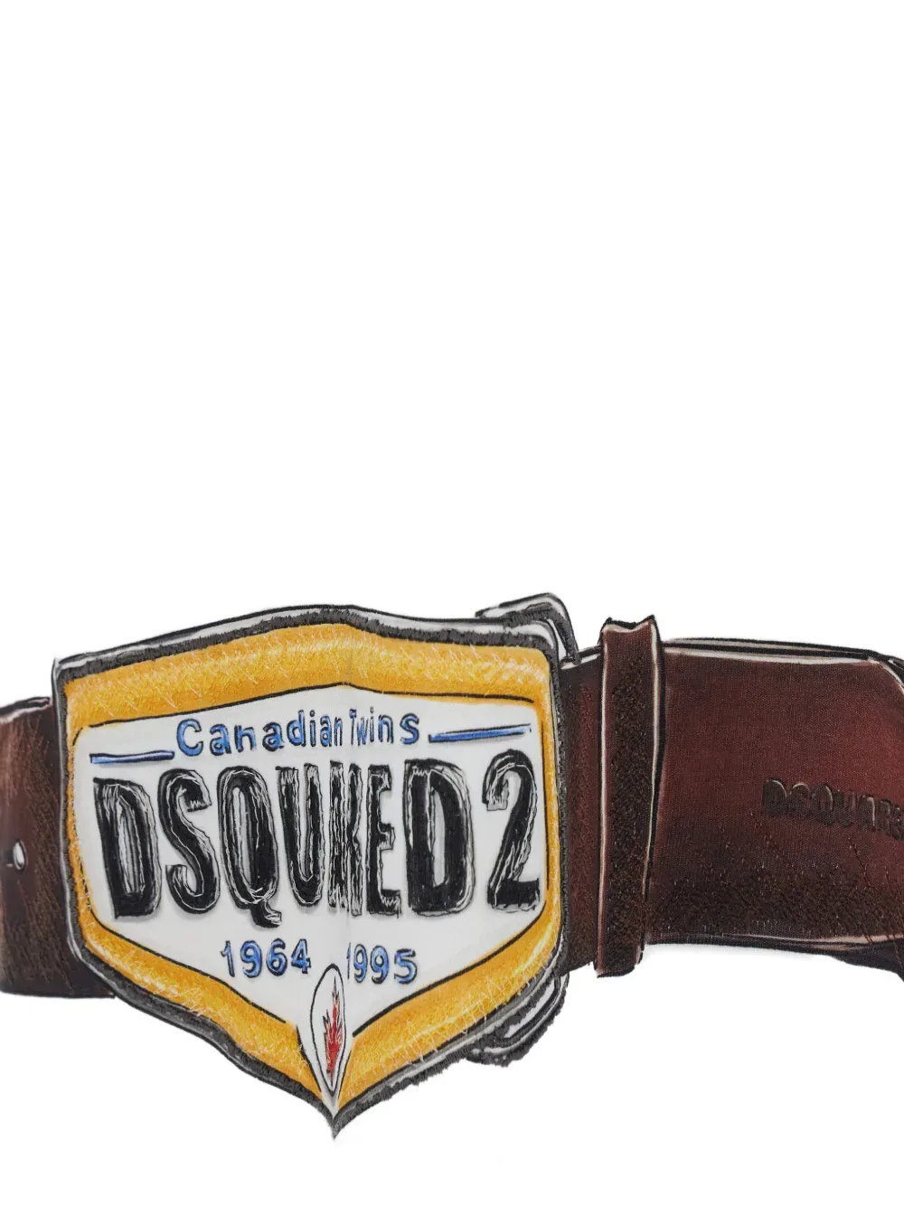 Футболка с короткими рукавами и графическим принтом DSQUARED2, белый — фото 3