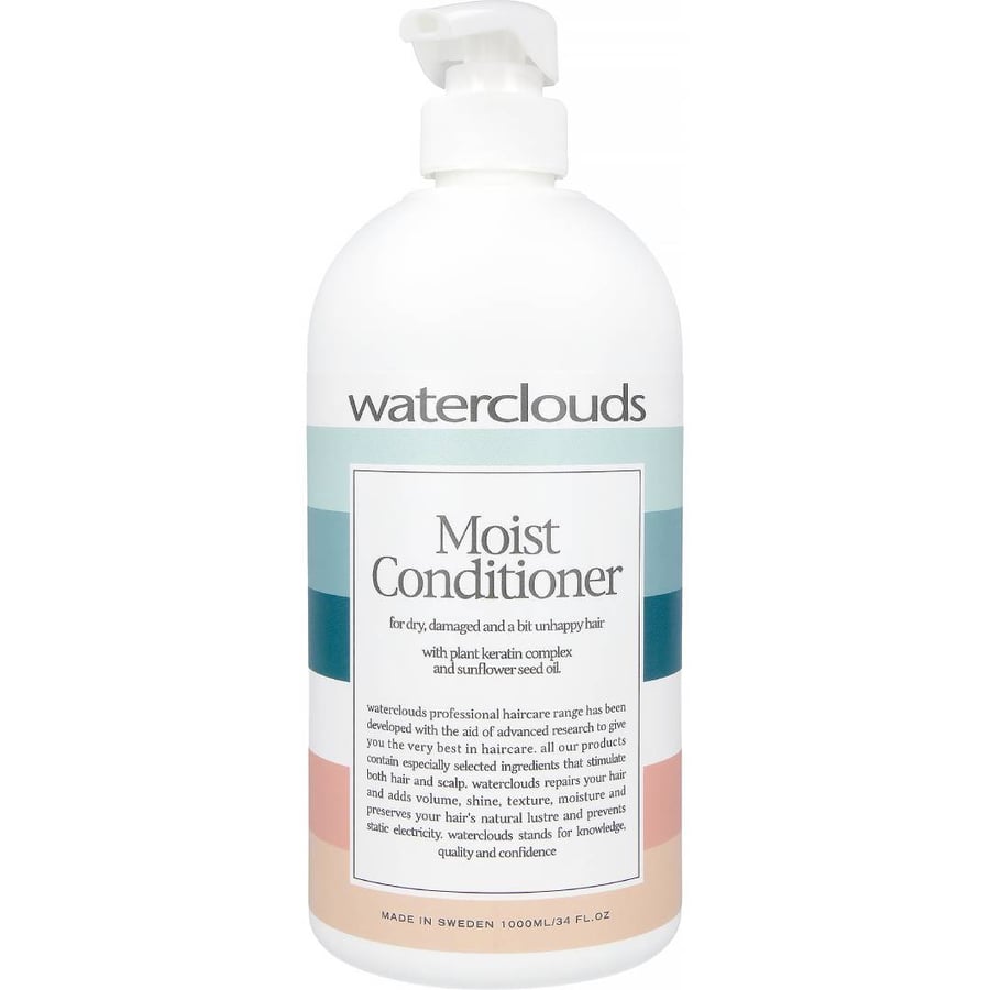 

Waterclouds Moist Conditioner, увлажняющий кондиционер для сухих волос с кератином, 1000 мл Inna marka