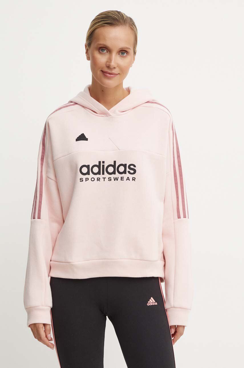 

Спортивный костюм-толстовка adidas Tiro, розовый