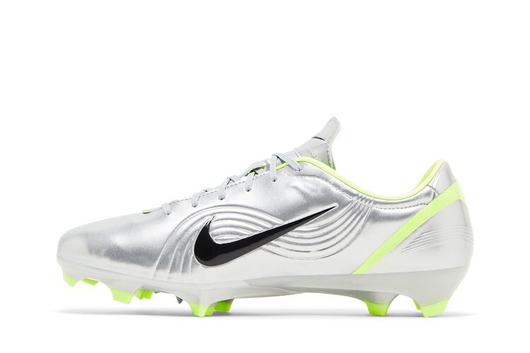 Кроссовки Nike Zoom Mercurial Vapor 1 RGN SE Chrome Lime, серебряный — фото 3
