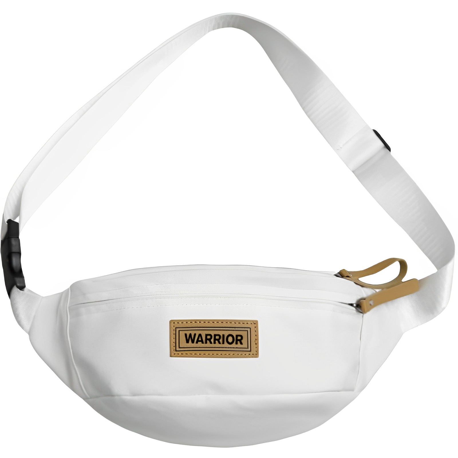 

Воинский нейлоновый поясной мешок Regular Unisex белый/черный