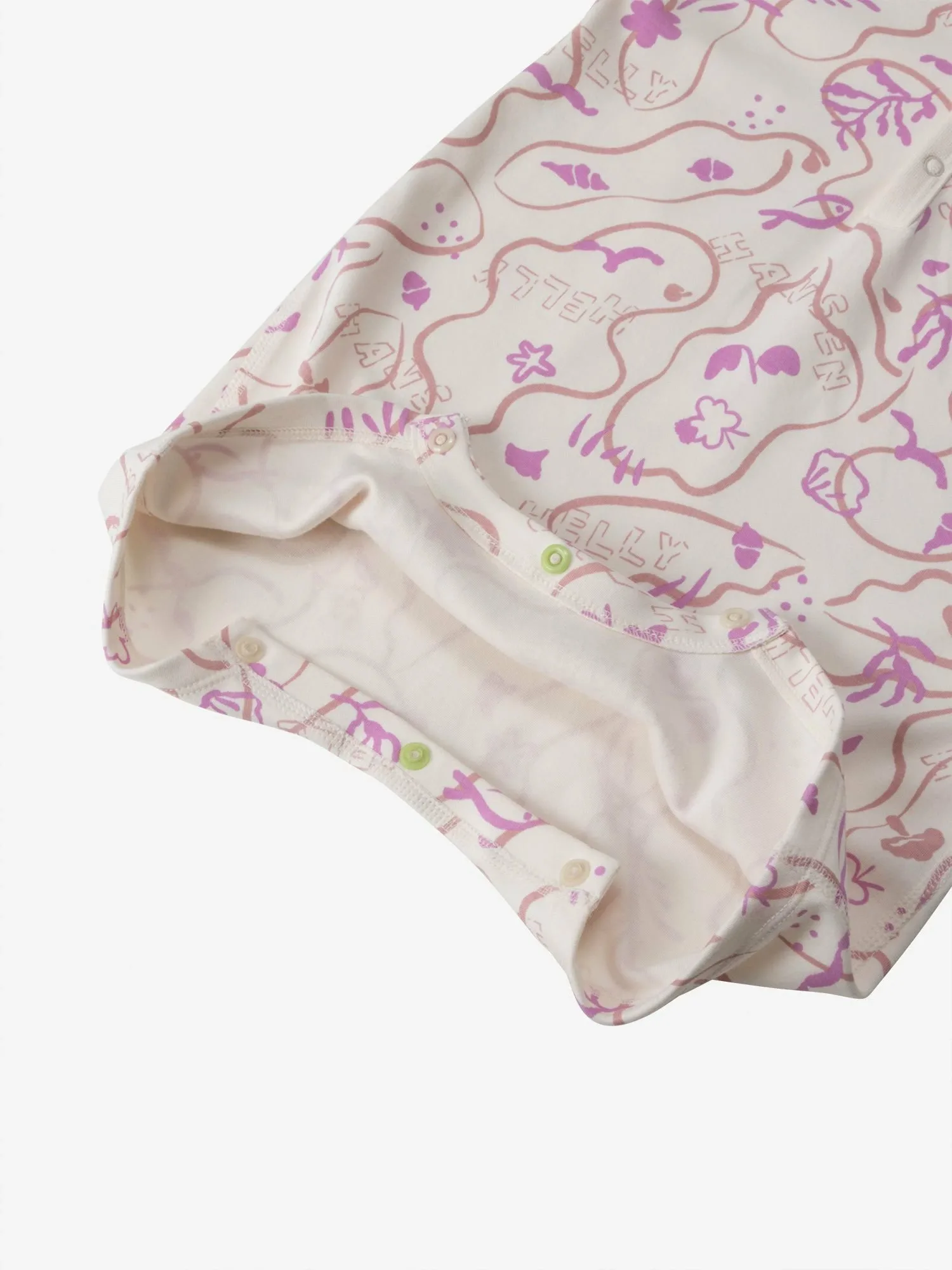 Детский комбинезон с короткими рукавами и принтом My First HH Helly Hansen, Bundle Pink — фото 4
