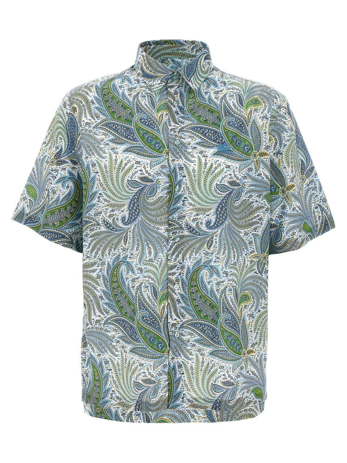 

Рубашка с цветочным узором пейсли ETRO, мультиколор