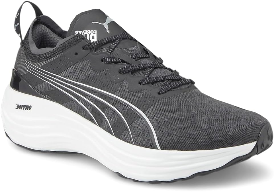Мужские кроссовки для бега PUMA Foreverrun Nitro - черные — фото 2