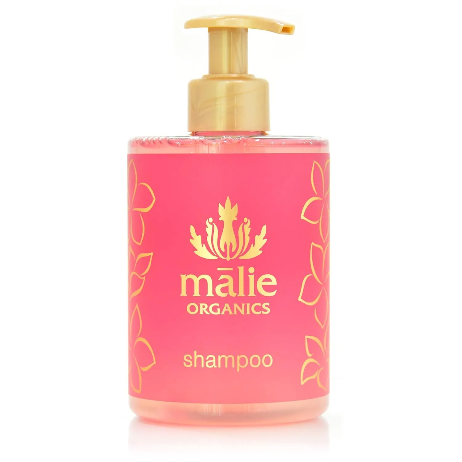 Шампунь Mālie Organics с ароматом плюмерии, для ежедневного очищения, подходит для всех типов волос, содержит масло кукуи, масло макадамии и протеин киноа, веганский продукт. Malie Organics