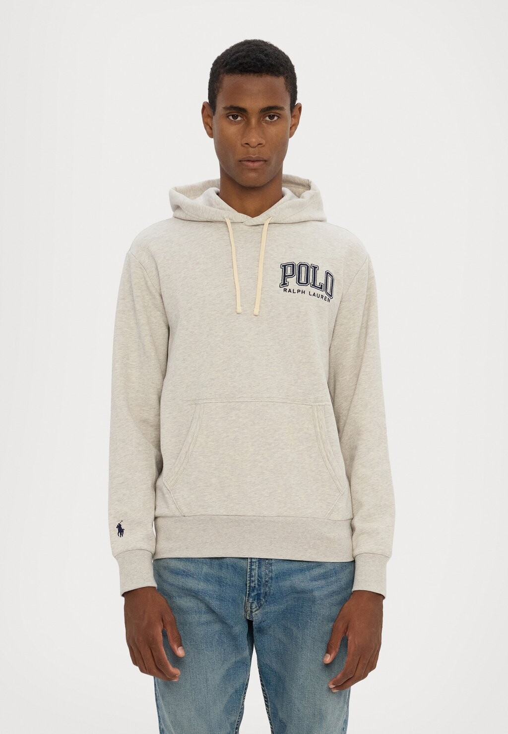 

Толстовка с капюшоном LONG SLEEVE Ralph Lauren, светло-серый