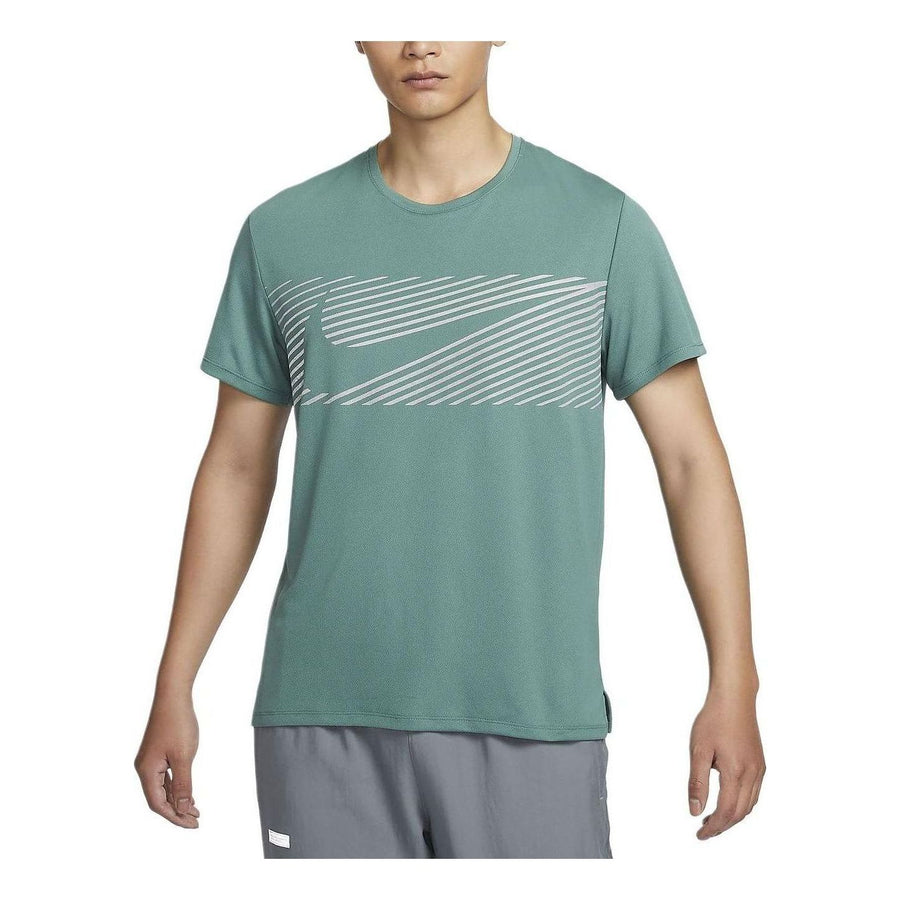 

Футболка Nike Miler Flash Dri-FIT UV Running T-shirt Asia Sizing 'Bicoastal', синий