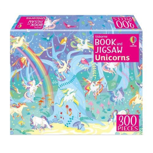 

Пазлы Usborne Book And Jigsaw Unicorns – 300 Pieces