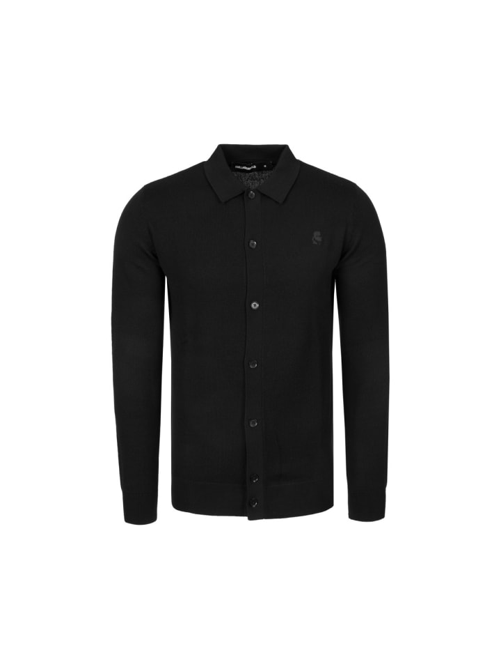 

Karl Lagerfeld Кардиган 655042 черного цвета