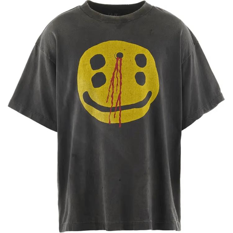 

Футболка Saint Michael X Cactus Plant Flea Market Smile SAINT Mxxxxxx, черный