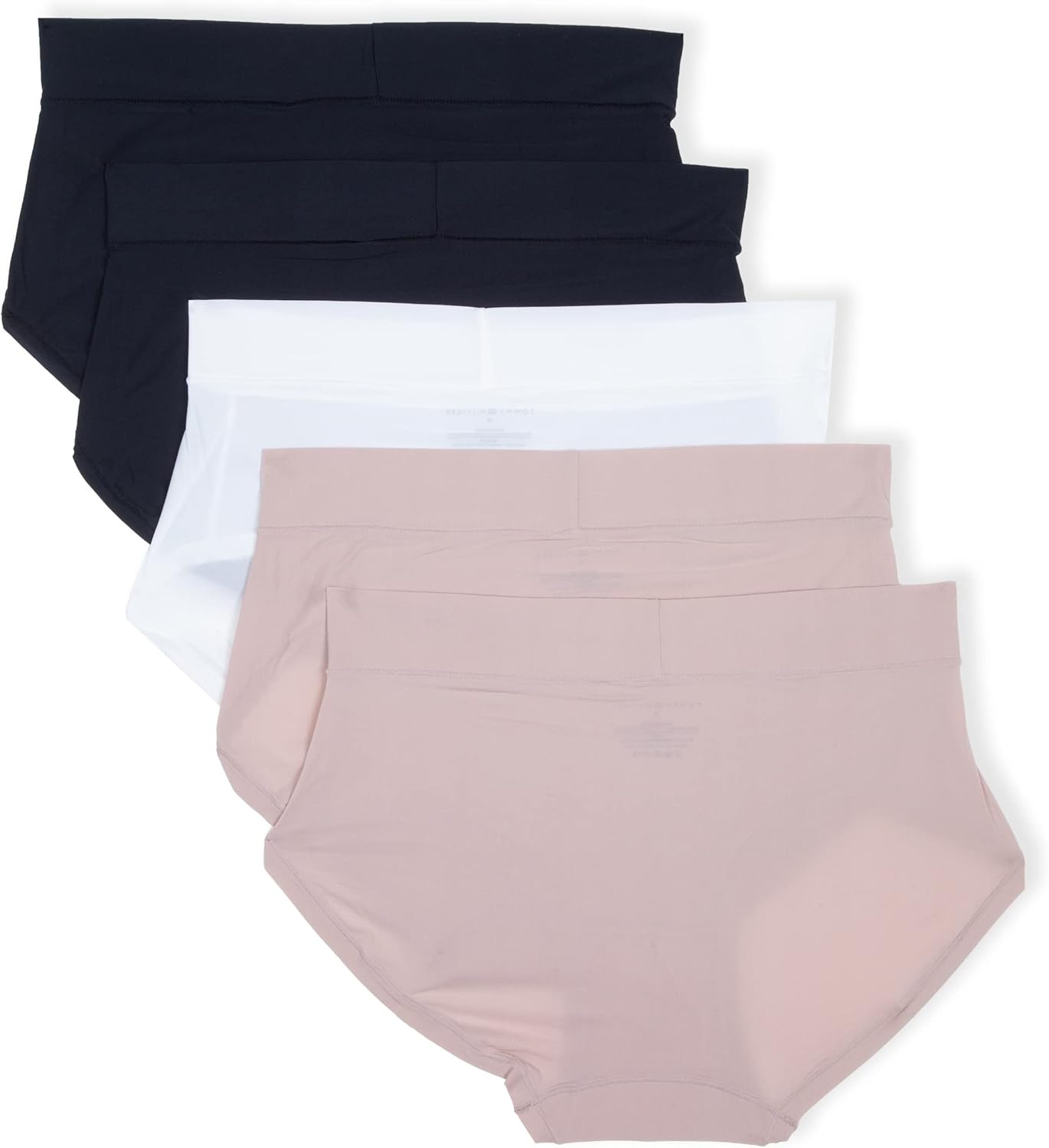 Женские хипстеры Tommy Hilfiger, упаковка из 5 пар, Bb/Bb/Bw/Bk/Blk — фото 2
