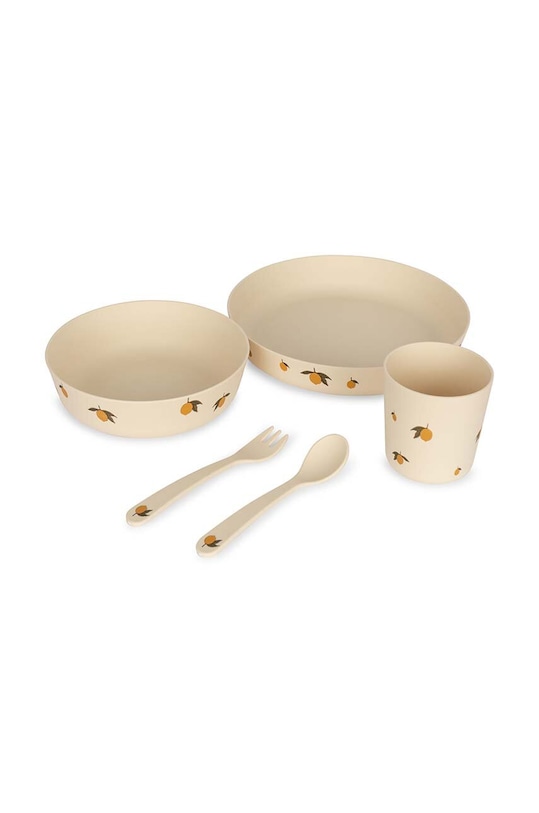 

Детский обеденный набор PLA DINNER SETS Konges Sløjd, бежевый
