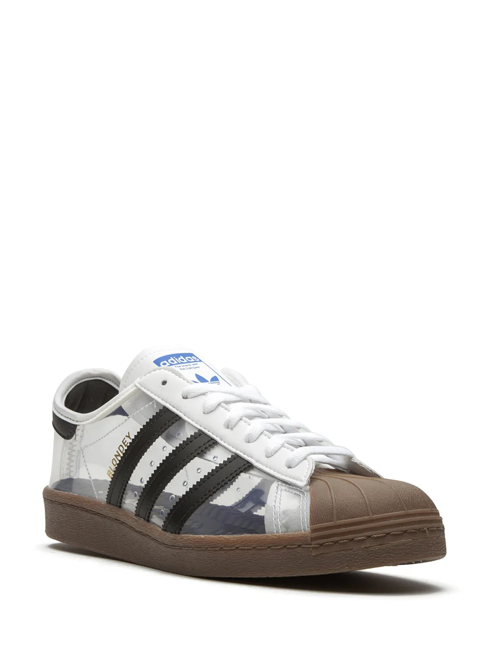 Кроссовки Superstar 80 adidas, белый — фото 2