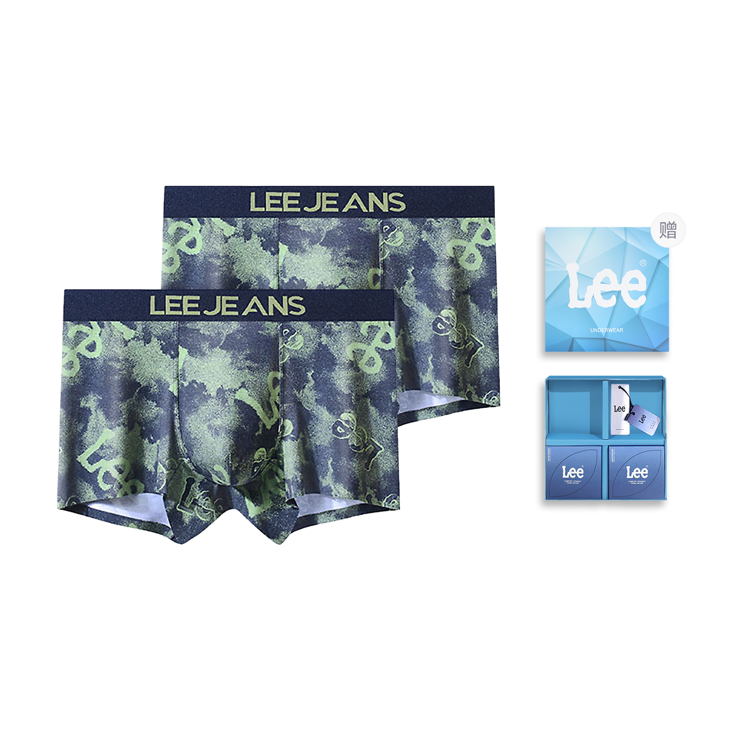 

Edge Color 3.0 трусы подарочные наборы мужские 2 шт Lee, Jasper+Jasper