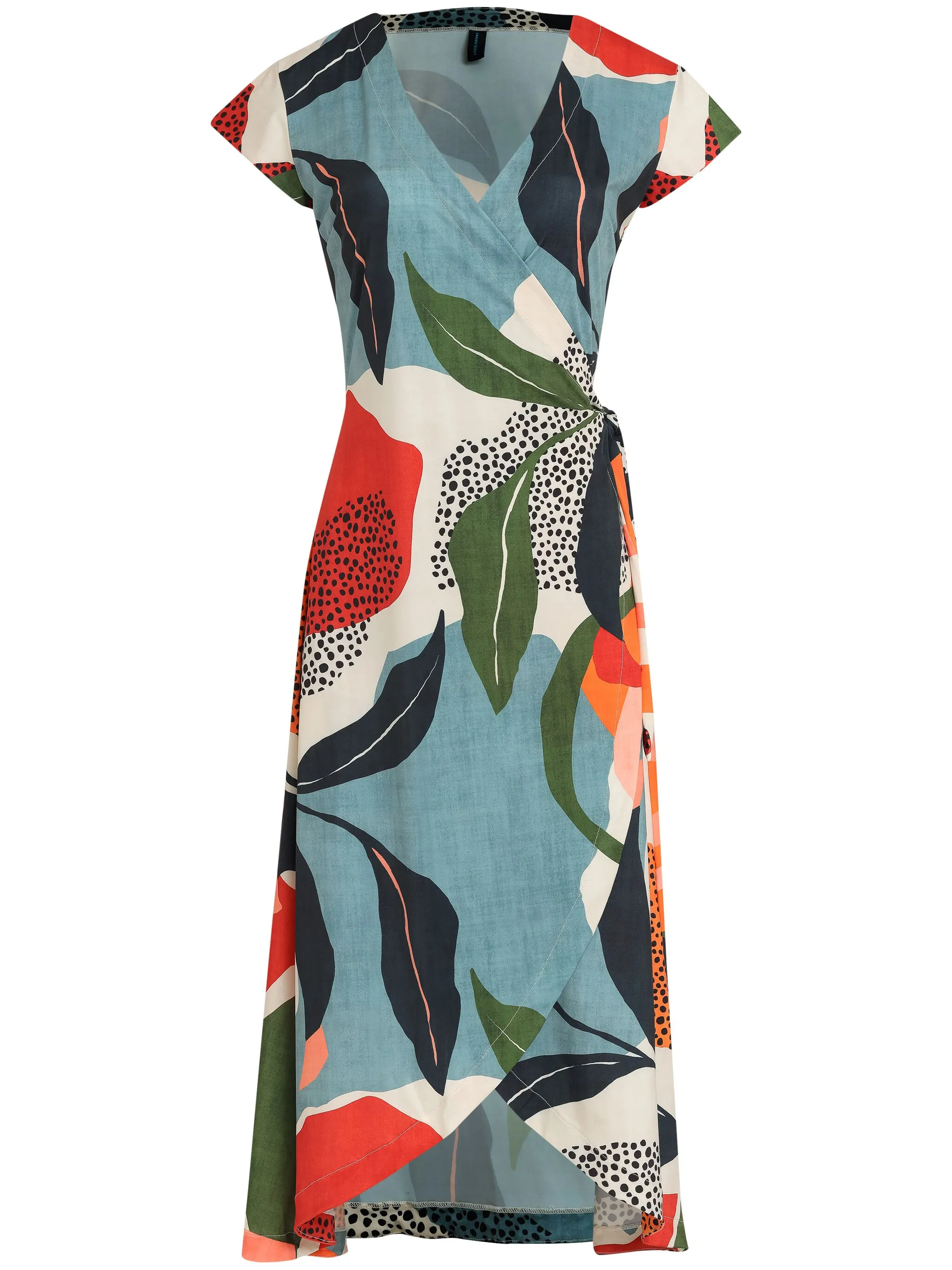 

Платье миди Falcão Lygia & Nanny, синий