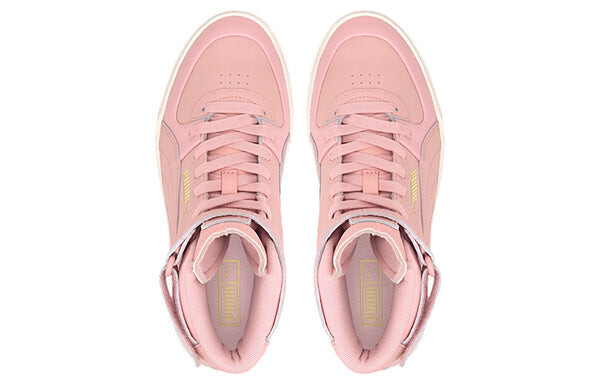 Кроссовки cali sport warm up high 'peachskin' Puma, розовый — фото 3